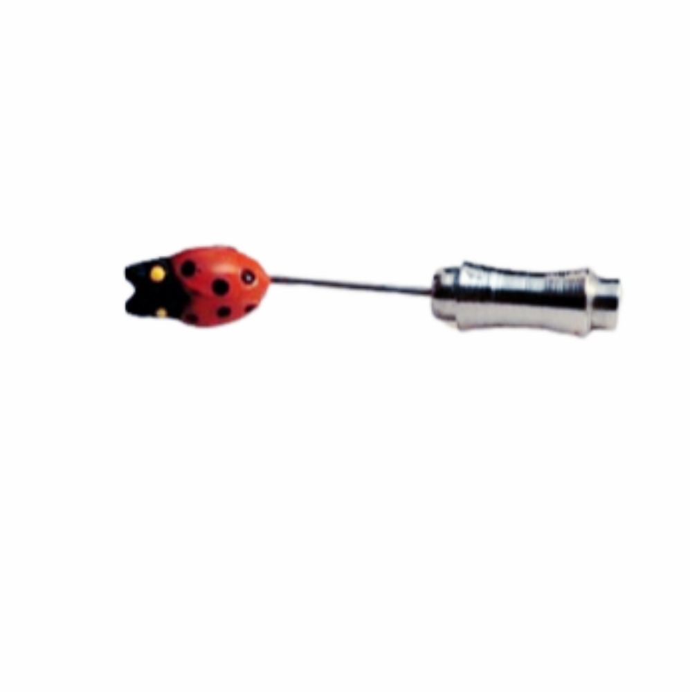 Cute Lady Bug Stick Pin Brooch 1.25"